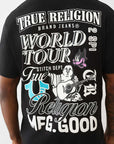 True Religion Ss World Tour Tee Jet Black