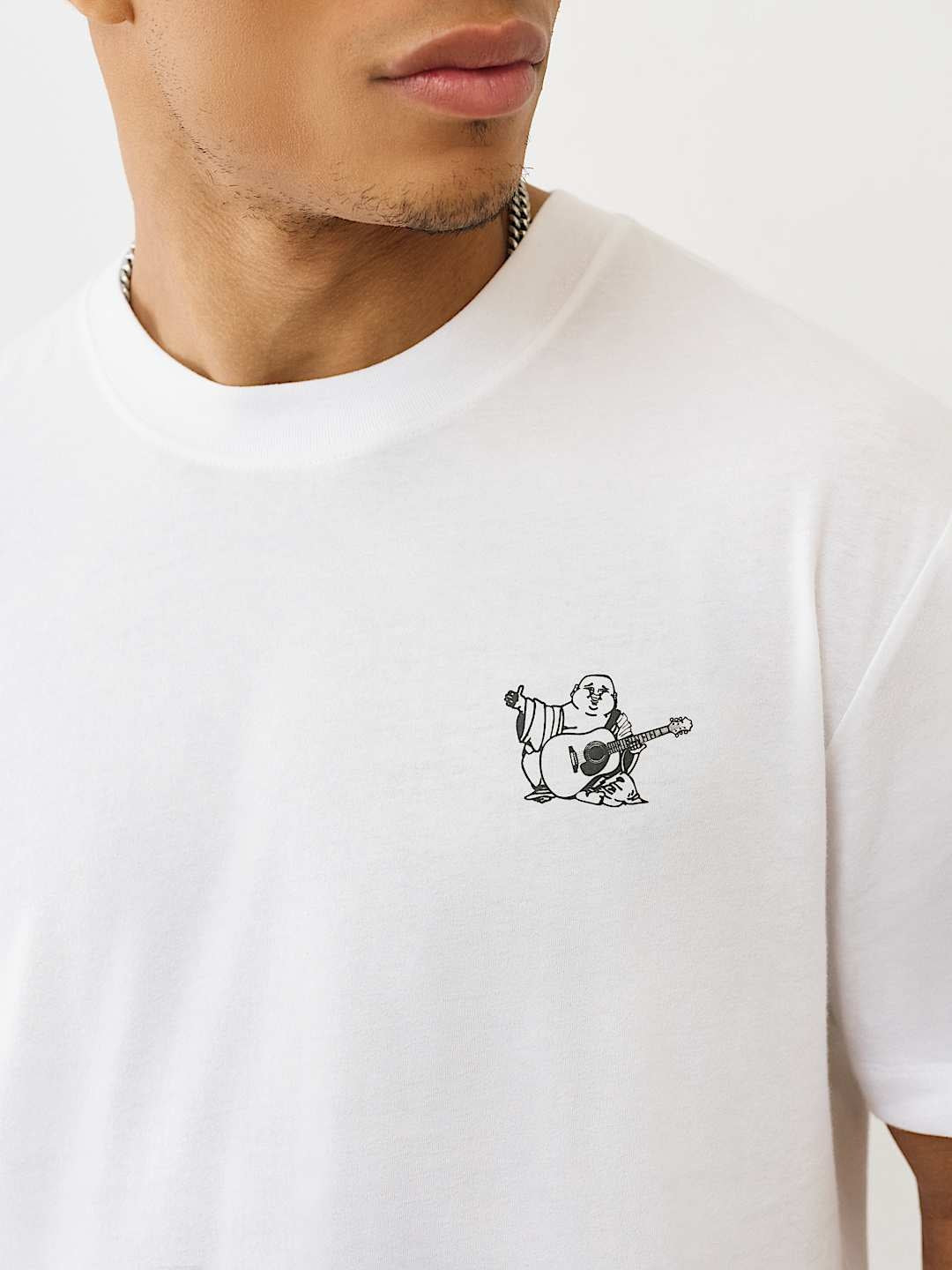 True Religion Ss World Tour Tee Optic White