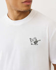 True Religion Ss World Tour Tee Optic White