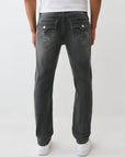 True Religion Rocco Big T Flap 32In Distortion Grey Wash With Rips