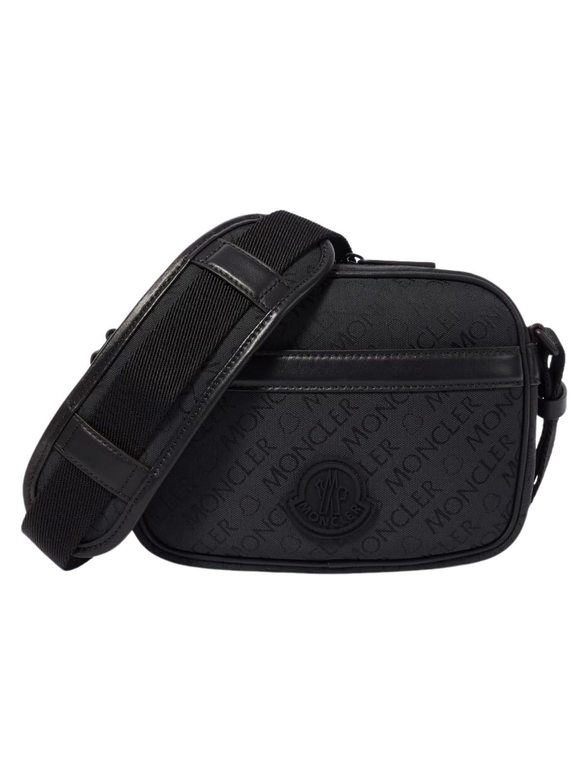 Moncler Bag Crossbody Logo Black