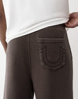 True Religion Sweatpants Tiger Vintage Dark Brown