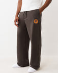True Religion Sweatpants Tiger Vintage Dark Brown