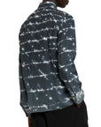 Jil Sander Shirt Allover Print Black-Silver