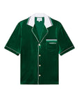 Casablanca Shirt Velour Evergreen