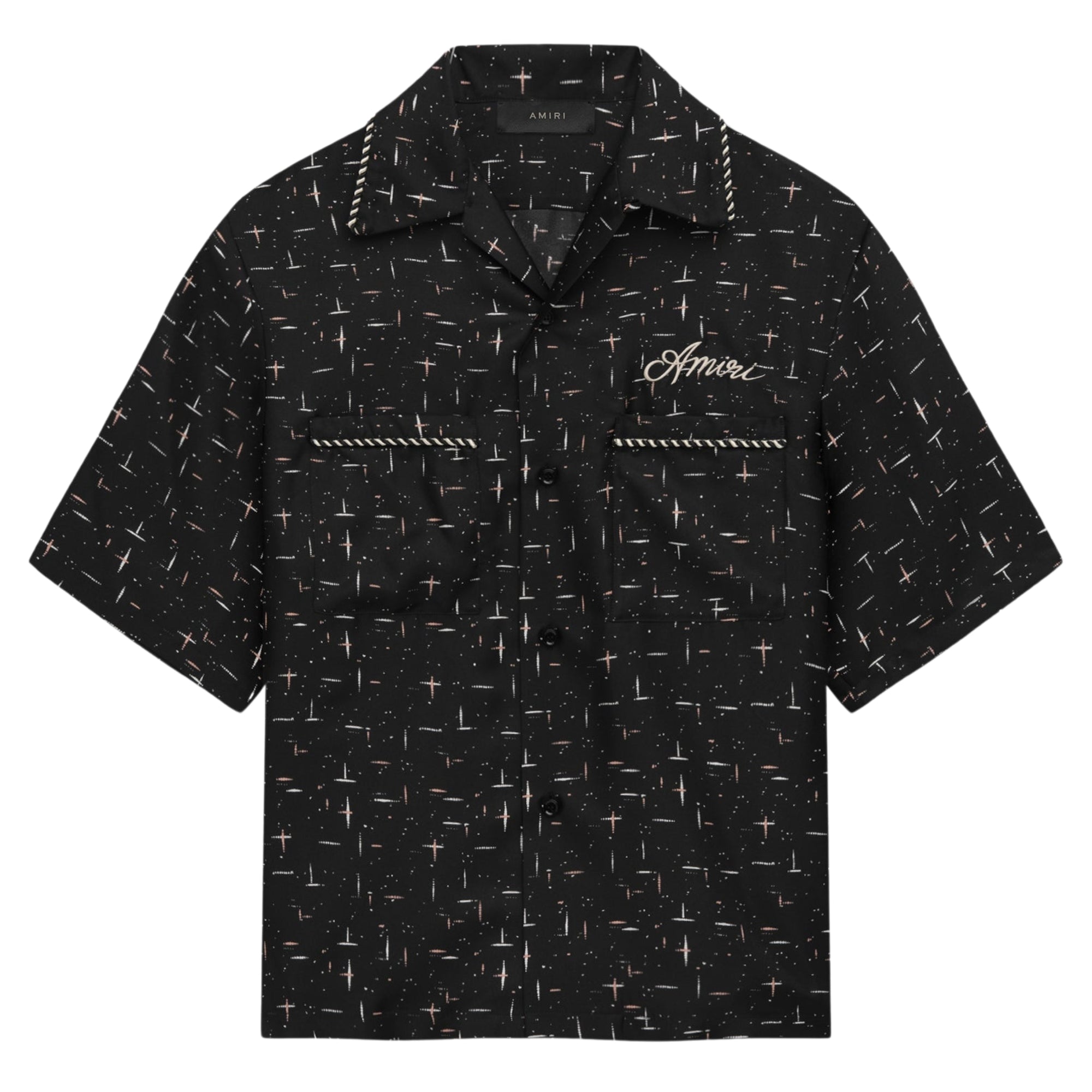 Amiri Shirt Print Logo Black
