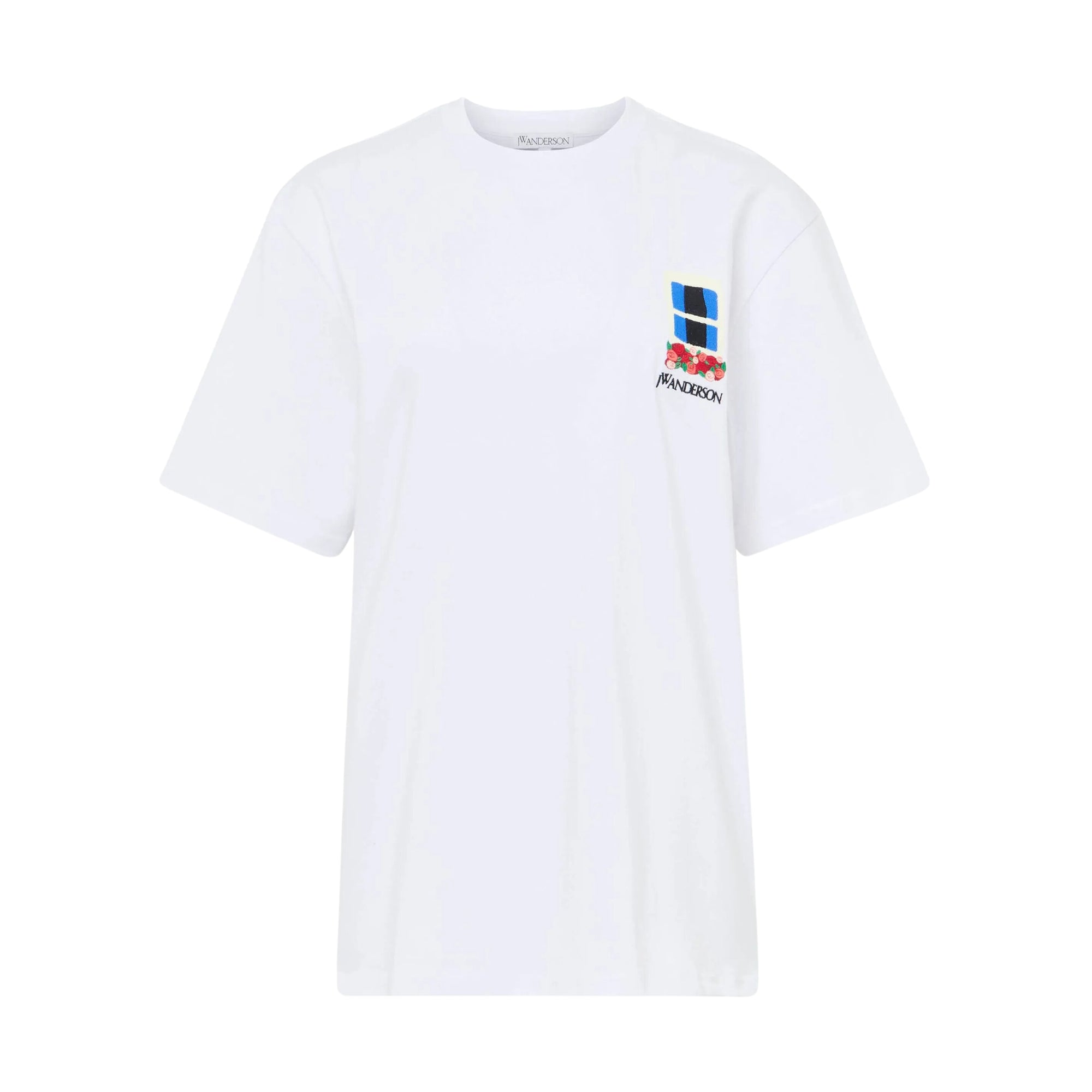 Jw Anderson T-Shirt Embroidery Window White