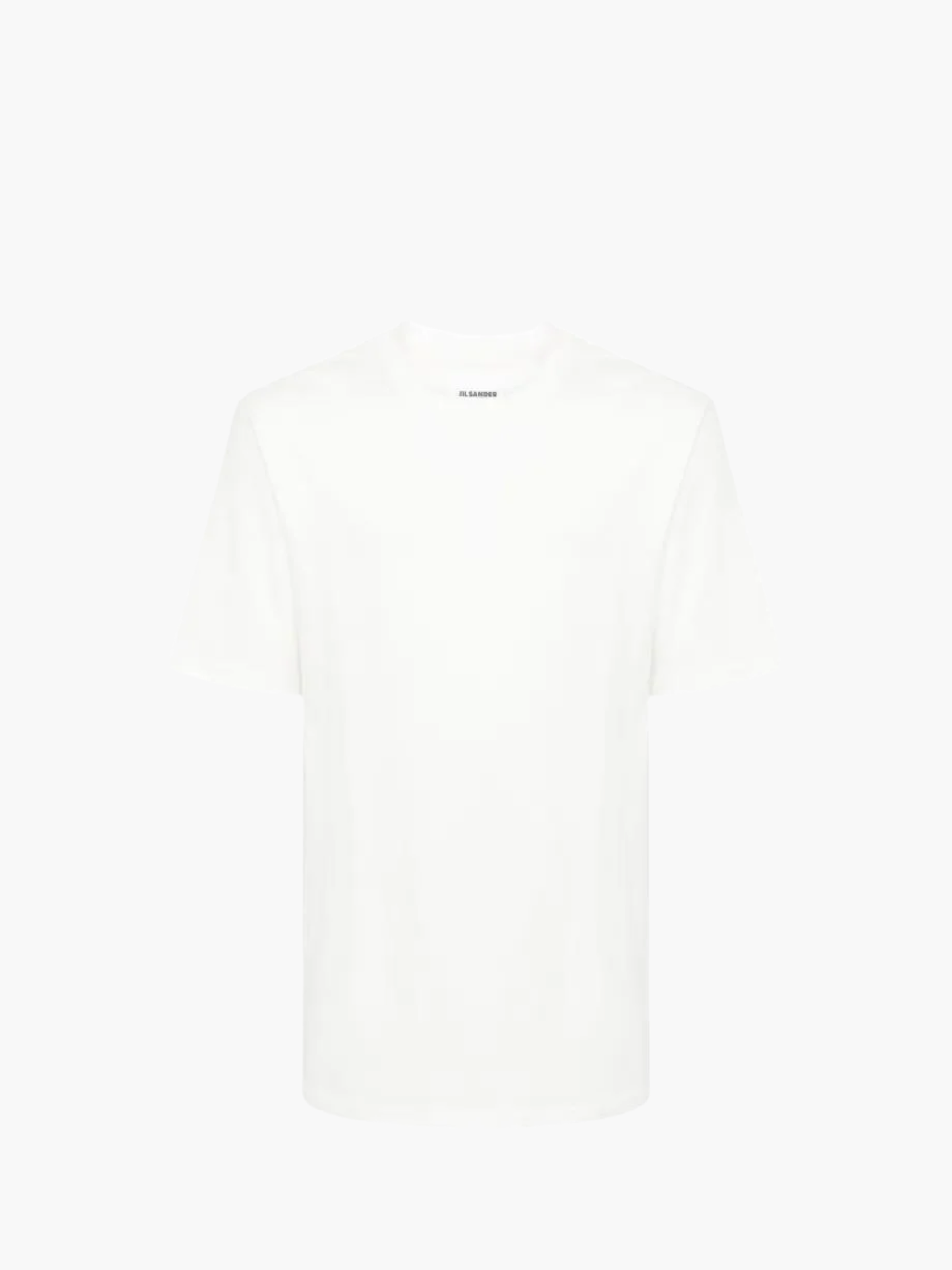Jil Sander Crew Regular Fit White