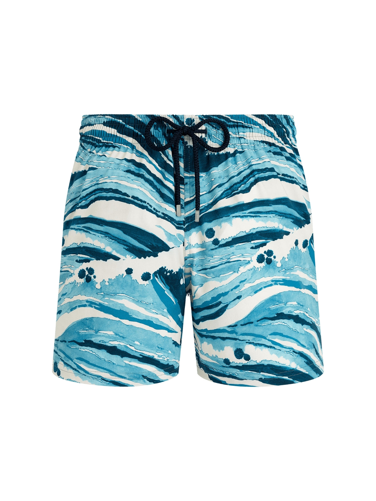Maison Kitsune Shorts x Vilebrequin Moorise Swim Storm Blue