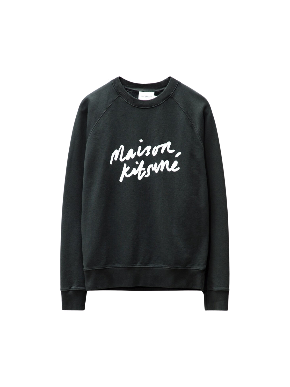 Maison Kitsune Sweater Flash Fox Knitted Mesh Deep Navy