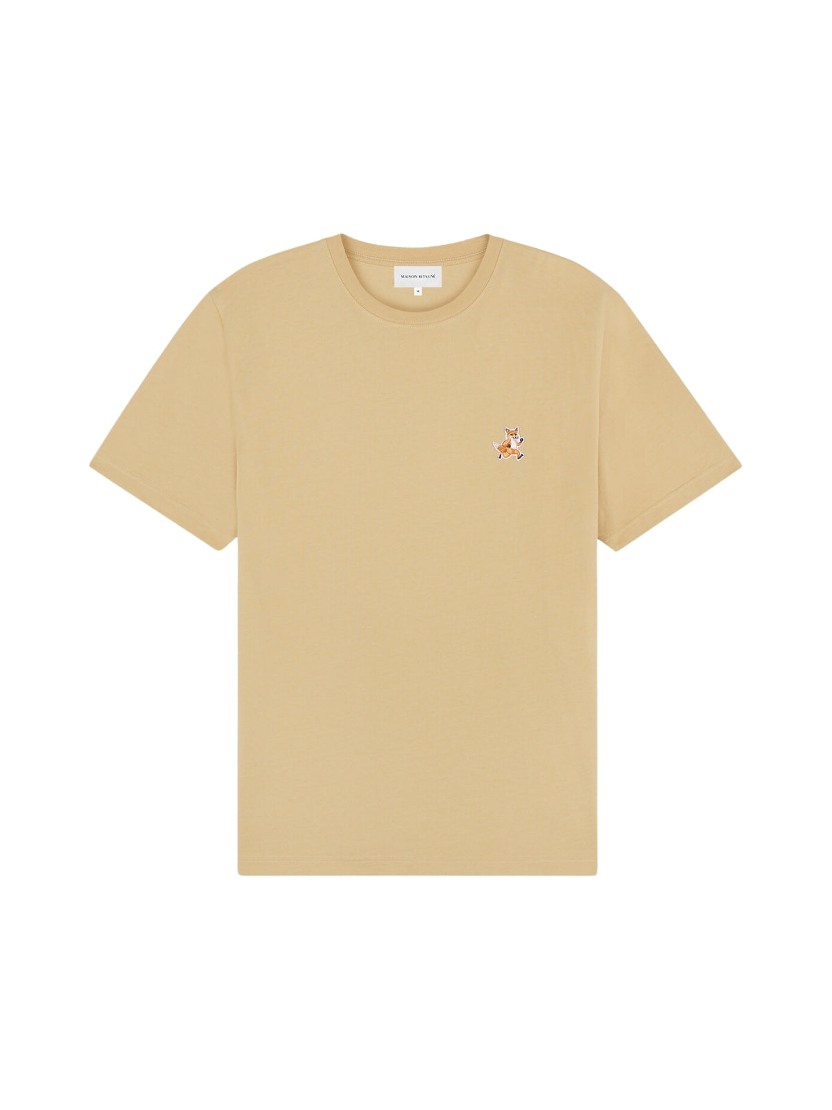 Maison Kitsune T-Shirt Speedy Fox Patch Comfort Malt Shake