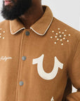 True Religion JACKET WOOL VARSITY DIJON