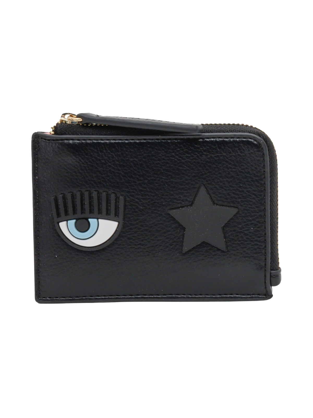 Chiara Ferragni Purse Eye Star Logo Black