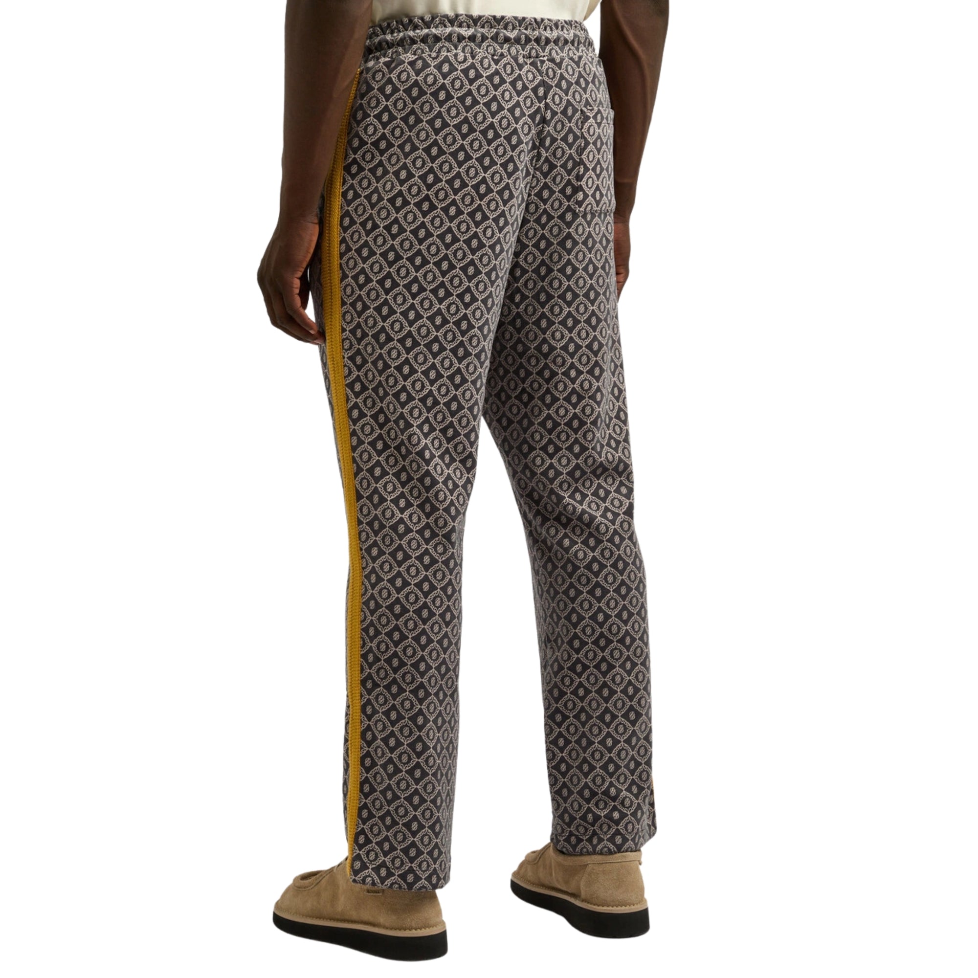 Drole De Monsieur Track Pants Monogram Grey