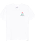 Casablanca T-Shirt Montagne Ondulee White