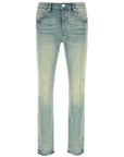 Purple Jeans Stone Wash Indigo