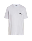 Msgm T-Shirt Ladies Logo White