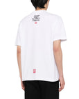 Aape T-Shirt Graphic Print Universe Logo White