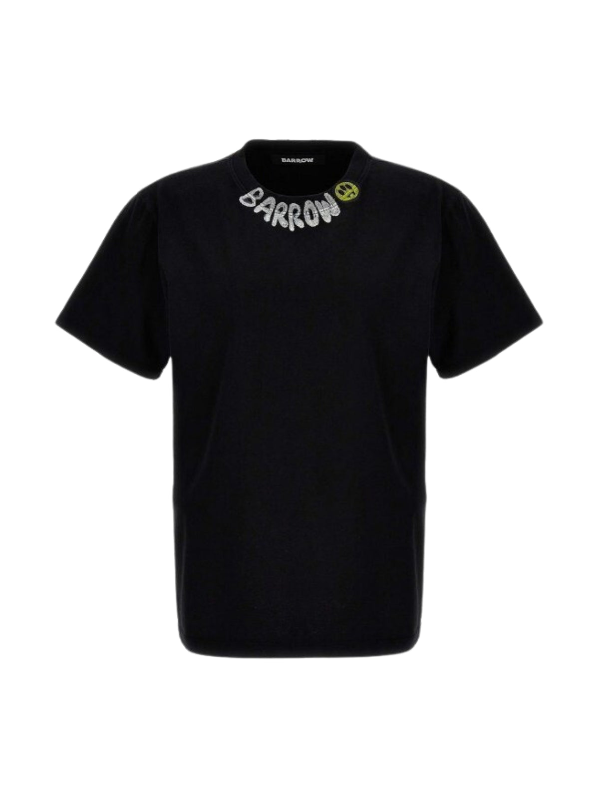 Barrow T-Shirt Collar Logo Black