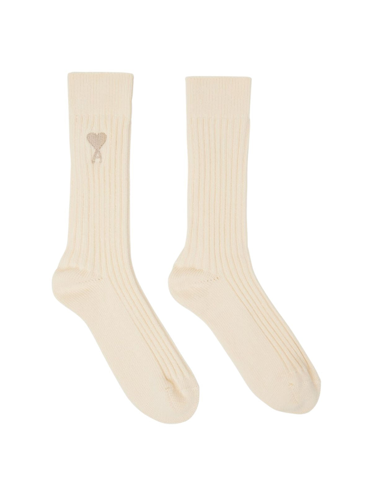 Ami Socks Logo Off-White - 1