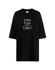 Vetements T-Shirt Kiss Me Black - 1