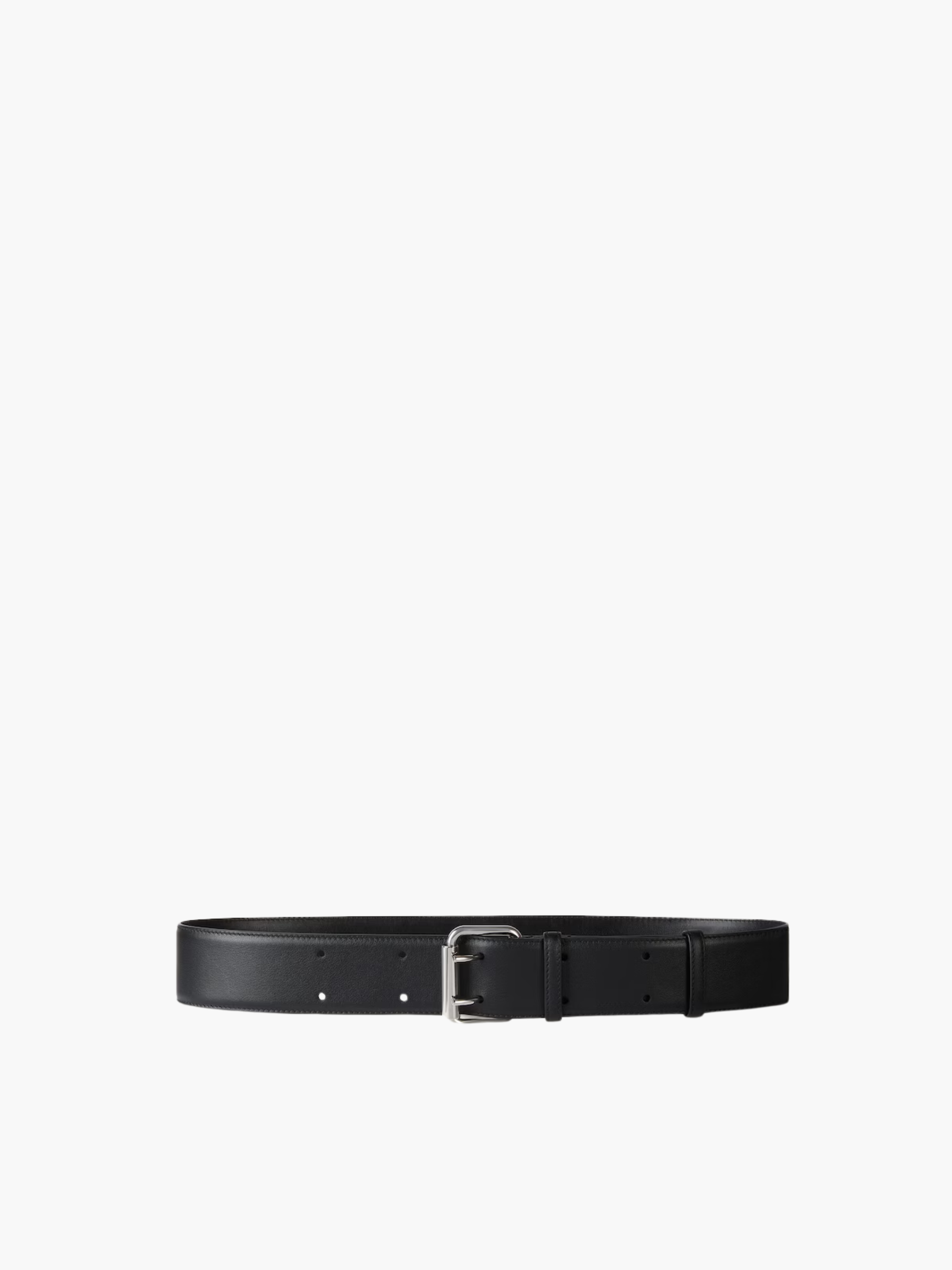 Givenchy Logo Belt Studded Logo Black