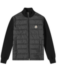 Moncler Cardigan Padded Logo Black - 1