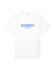Vetements T-Shirt Logo White