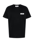 Msgm T-Shirt Logo Black