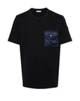 Moncler T-Shirt Pocket Navy