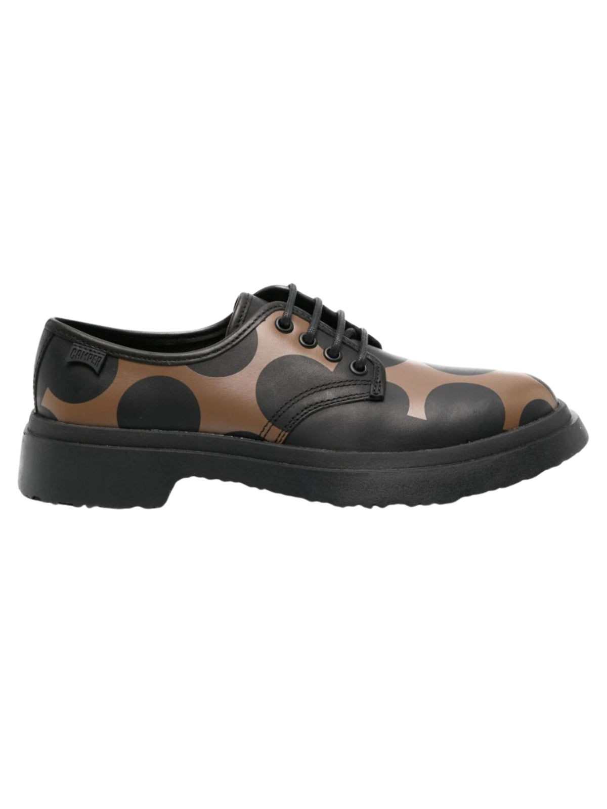 Camper Shoe Drag Negro Empty Hole Brown