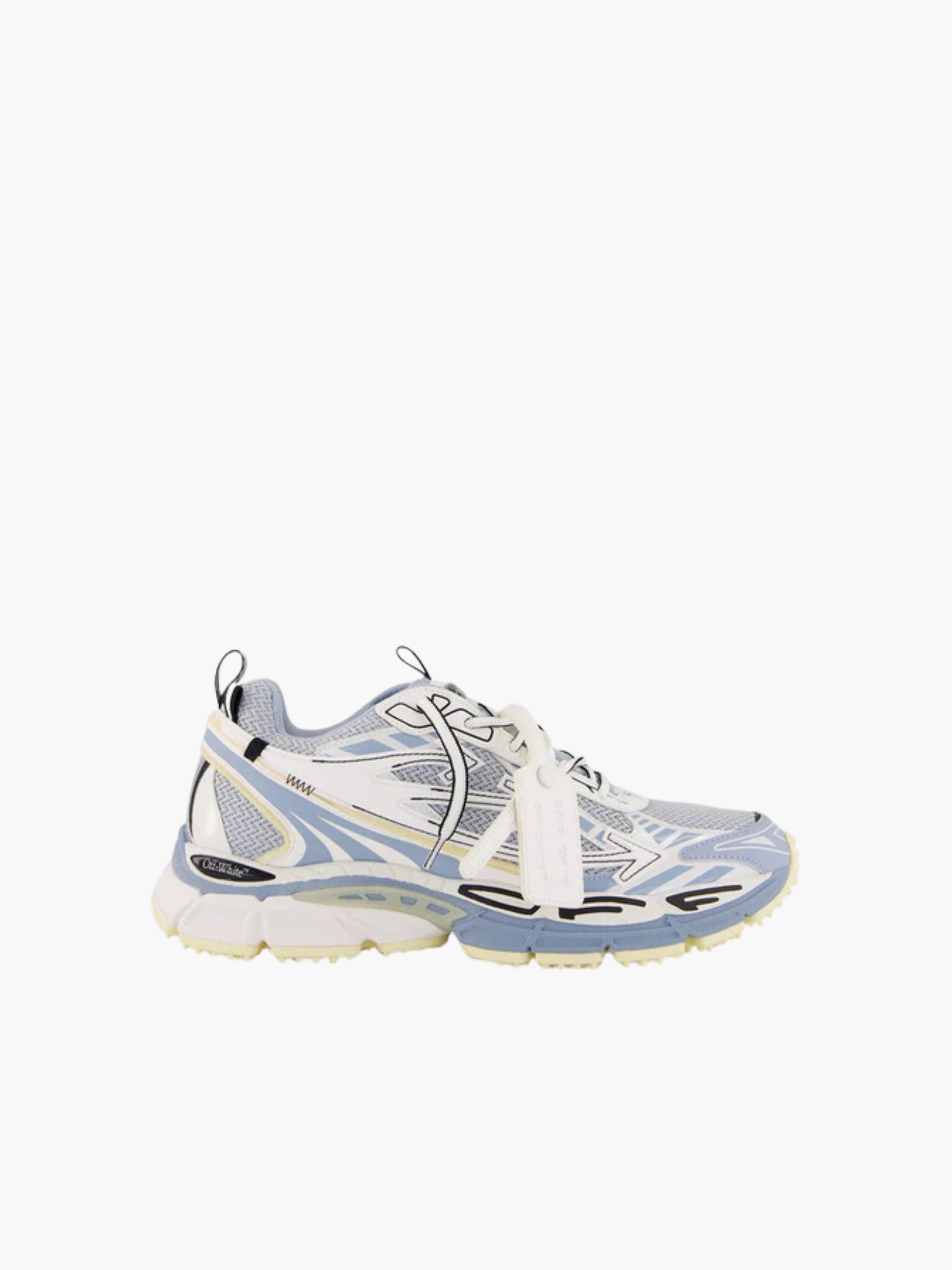 Off-white Sneakers Ows113 M-ow Be Right Back Light Grey/Cyan Celeste