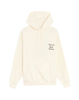 Drole De Monsieur Hoodie Slogan Cream