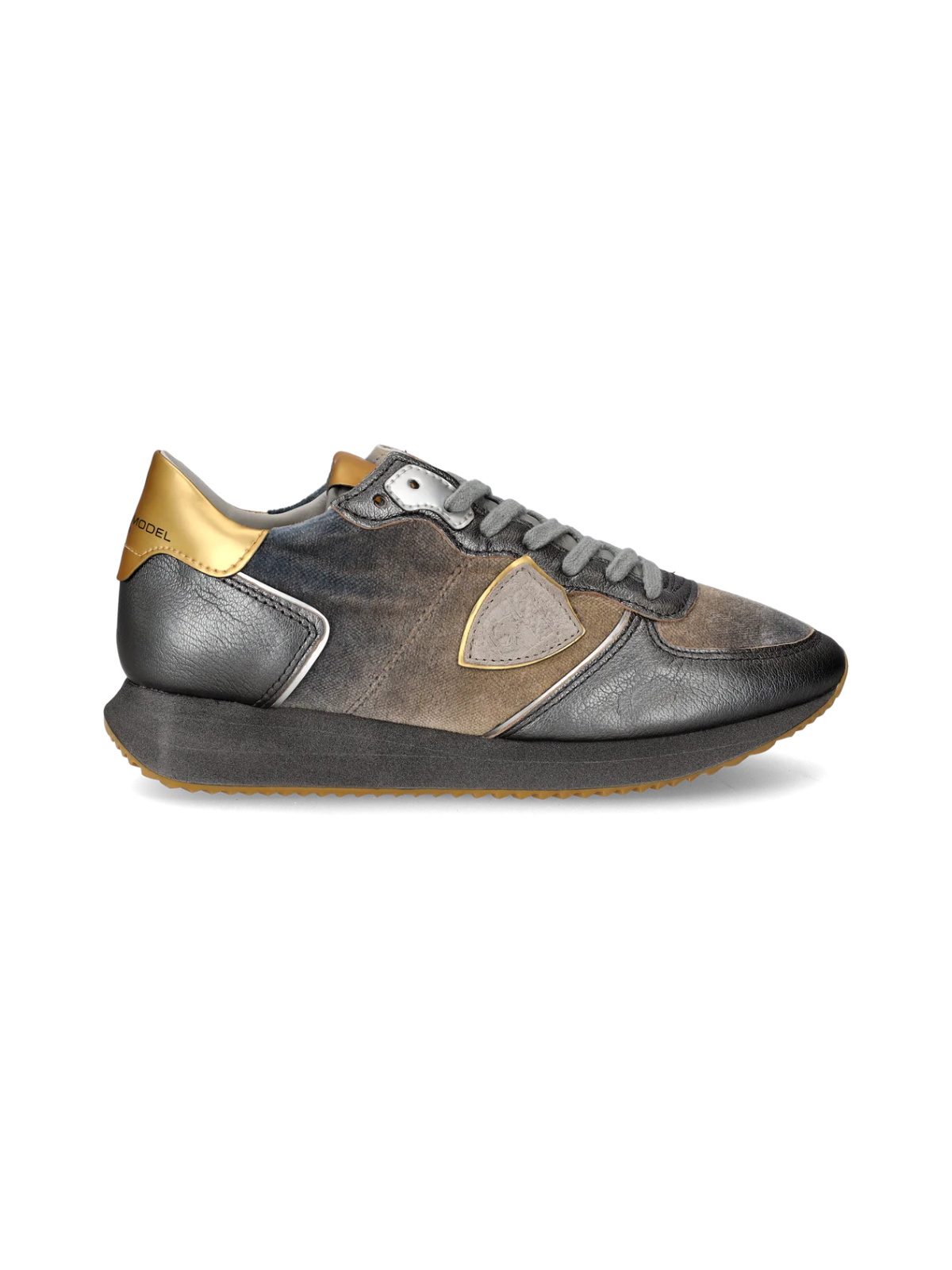 Philippe Model Ladies Sneaker Trpx Velour Eau - 1