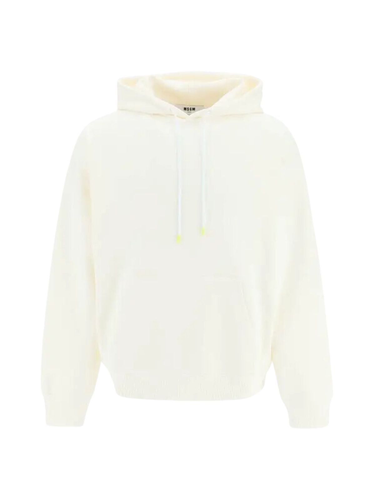 Msgm Hoodie Felpa White