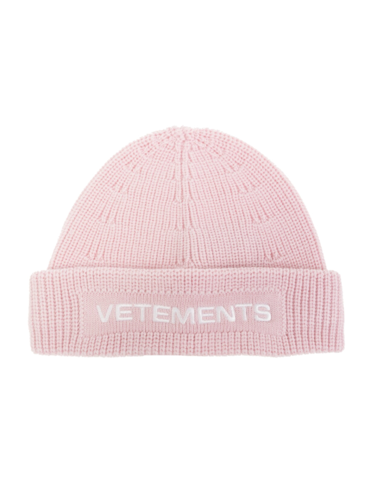 Vetements Beanie Logo Pink - 1