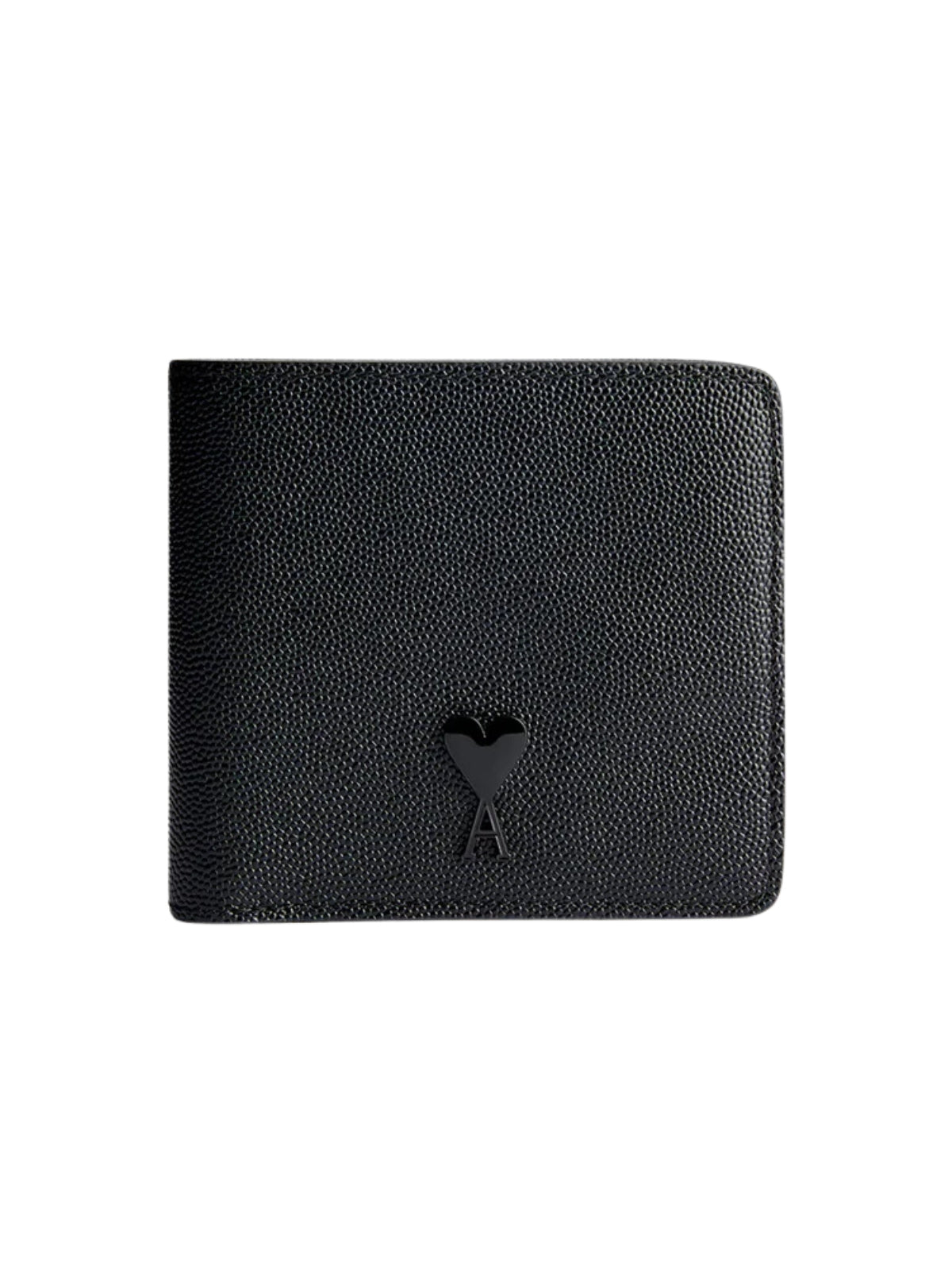 Ami Wallet Folded Logo Black - 1