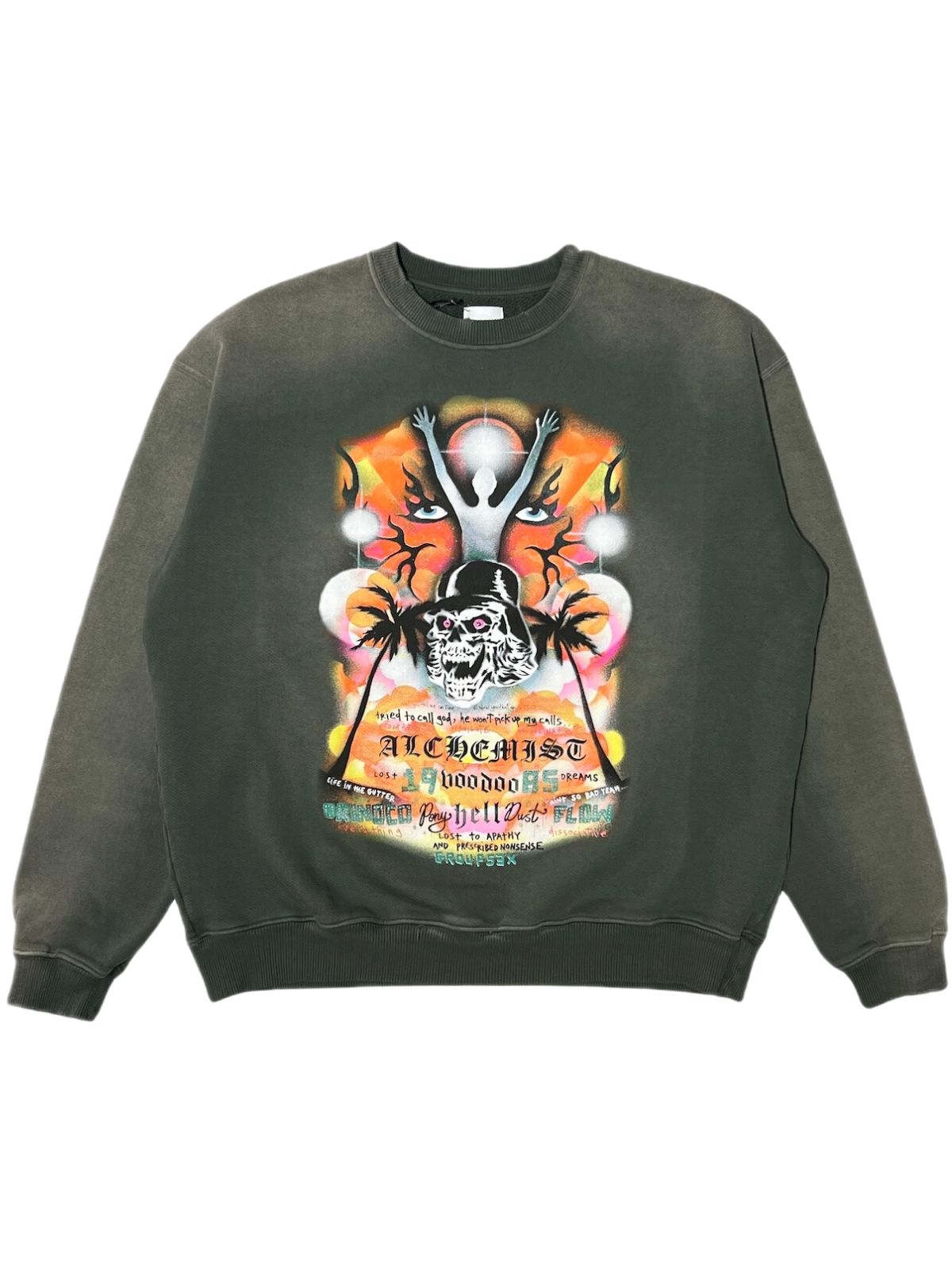 Alchemist Sweater The Lovers Dark Green - 1