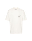 Drole De Monsieur T-Shirt Slogan Print Cream