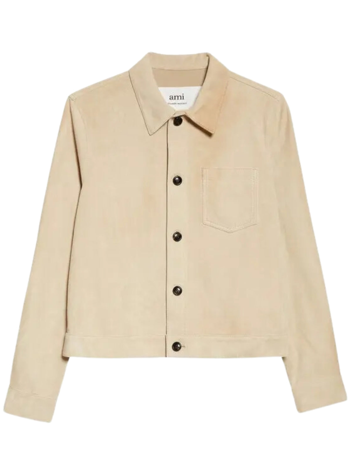 Ami Shirt Classic Collar Beige