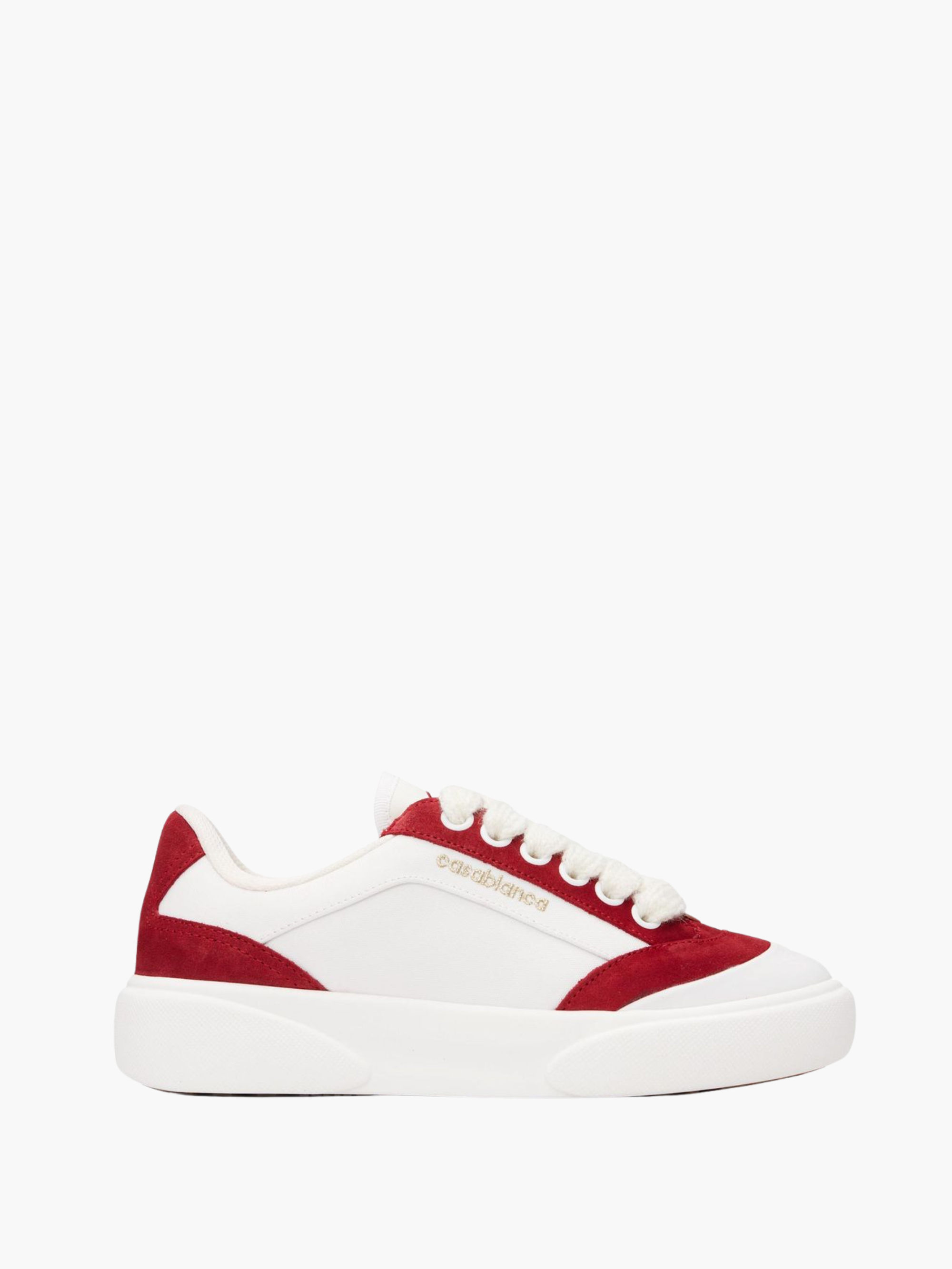 Casablanca Mens Del Mar Sneakers White/Burgundy