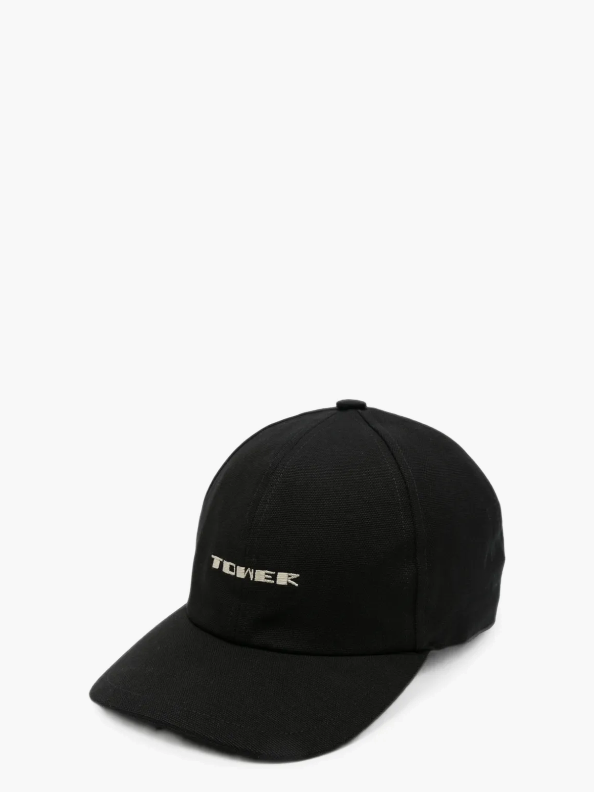 Rick Owens Cap Embroidered Black/Pearl