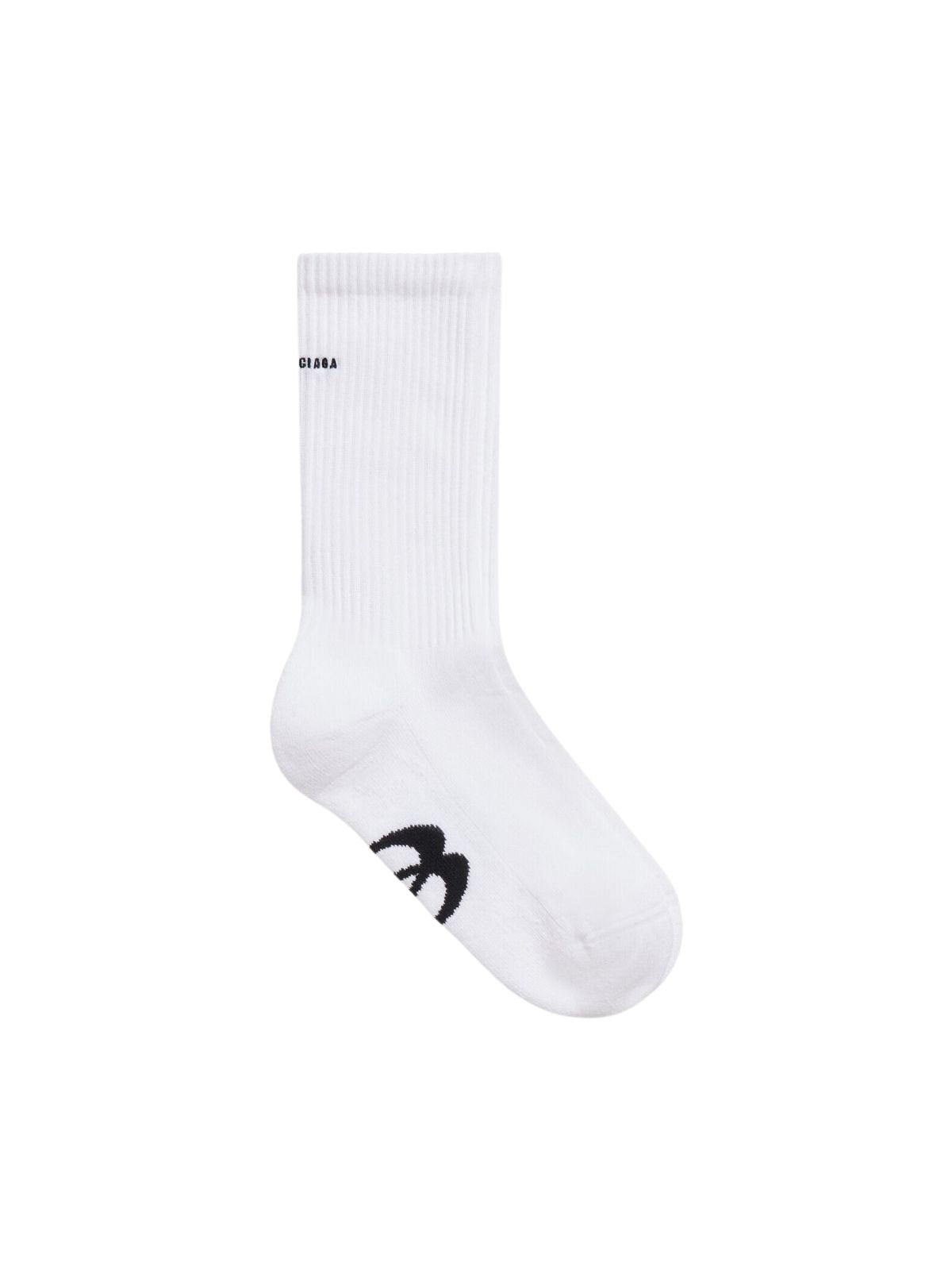 Balenciaga Socks Unity Logo White - 1