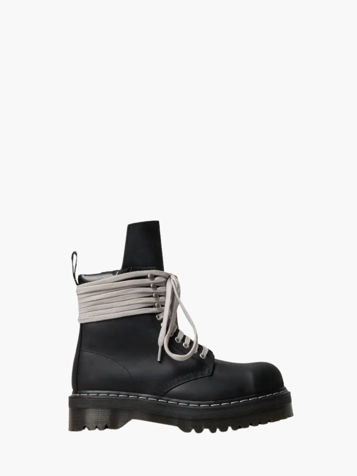 Rick Owens Boots Quad Sole Black