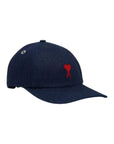 Ami Cap Baseball Logo Navy - 1