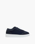 Cleens Sneakers C24 Mesh Suede Lace Up Midnight Blue