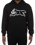 Ice-Cream Hoodie Running Dog Black