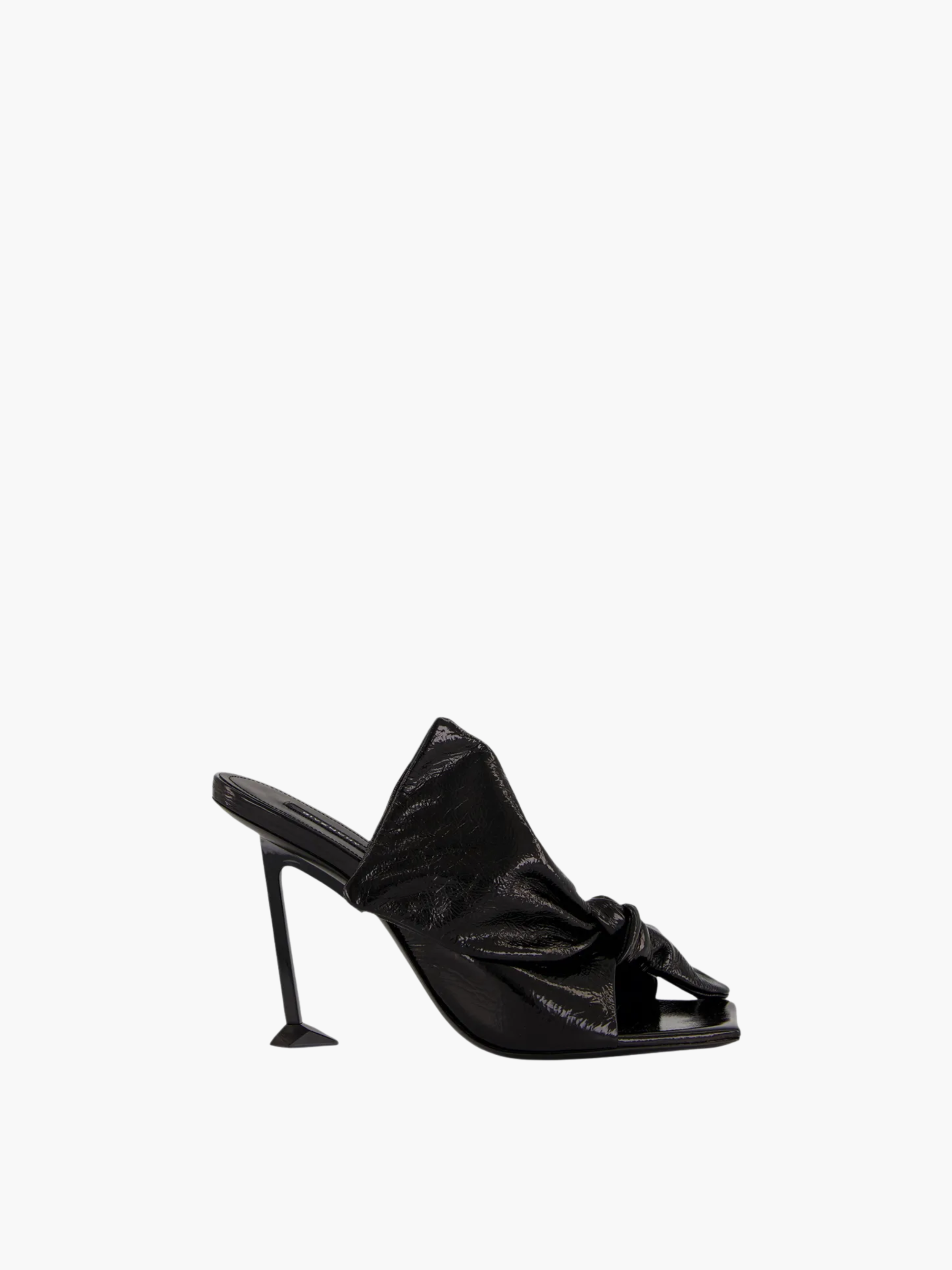 Givenchy Gh9 High Heel Leather Skin Black