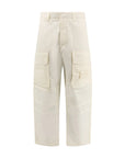 Stone Island Cargo Pants White