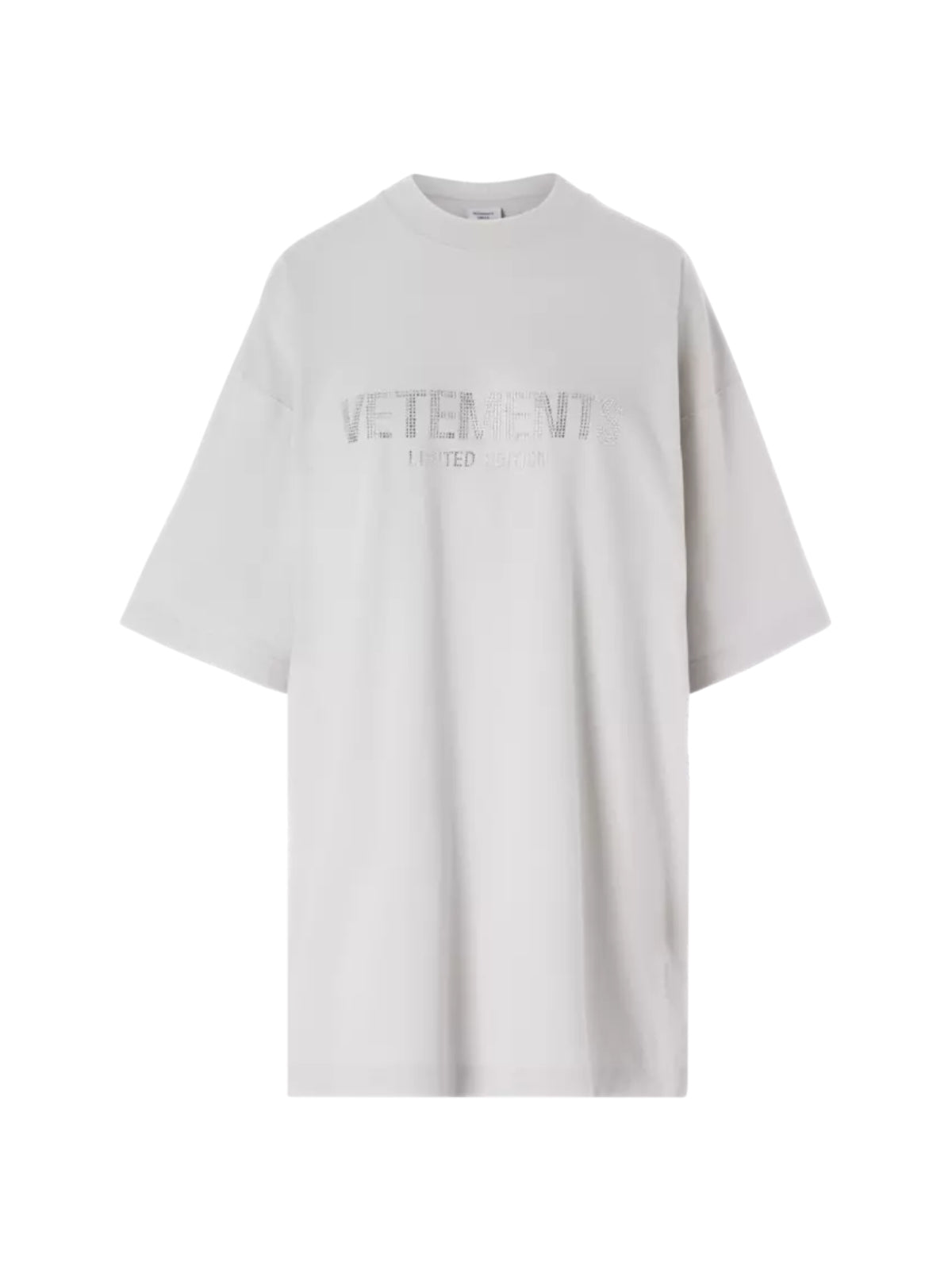 Vetements T-Shirt Limited Crystal Grey - 1